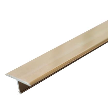 เส้นแบ่งแนวอะลูมิเนียม TARA 20 มม. 2 ม. สีน้ำตาลเข้มเงา_0