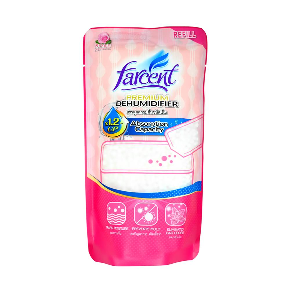 รีฟิลสารดูดความชื้น FARCENT ROSE 350 กรัม แพ็ก 3 ชิ้น