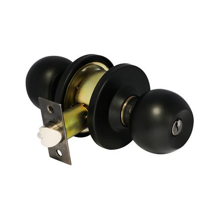 ลูกบิดทั่วไป หัวกลม COLT 6327-302 สีดำ_1