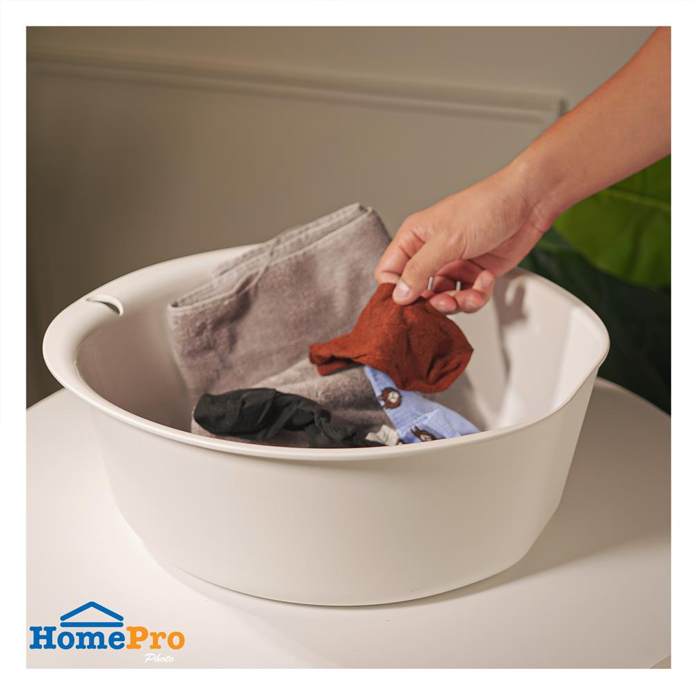 กะละมังกลม PLIM VIVE 29.5 ซม. สีขาว