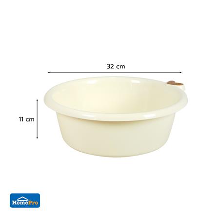 กะละมังกลม PLIM DUCKY 32 ซม. สีครีม_5