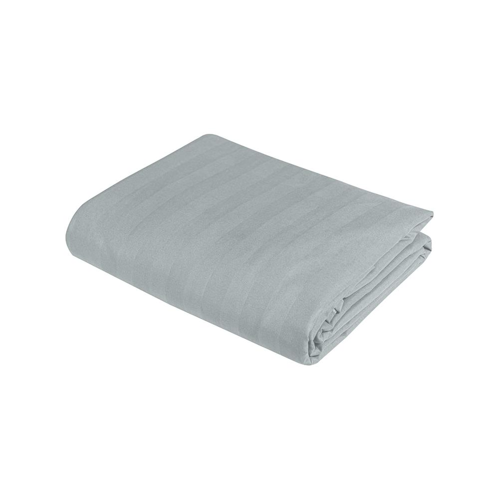 ผ้าปูที่นอน PICASSO MICRO SATIN 110X115 นิ้ว ลายริ้ว สี GREY