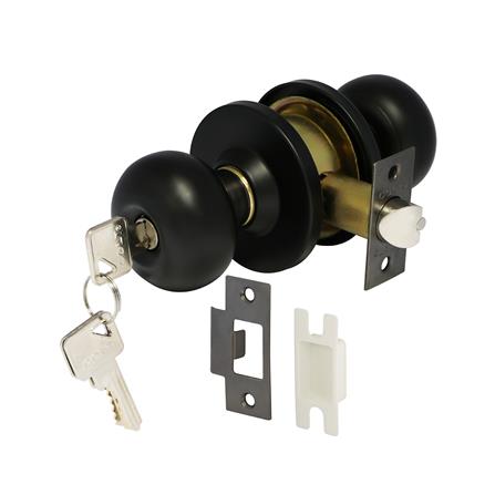 ลูกบิดทั่วไป หัวจัน COLT 5327-302 สีดำ_2