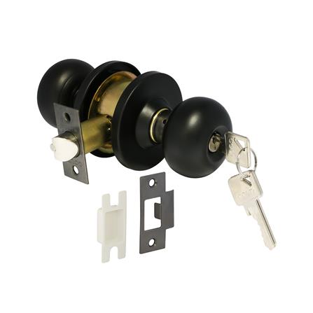 ลูกบิดทั่วไป หัวจัน COLT 5327-302 สีดำ_3