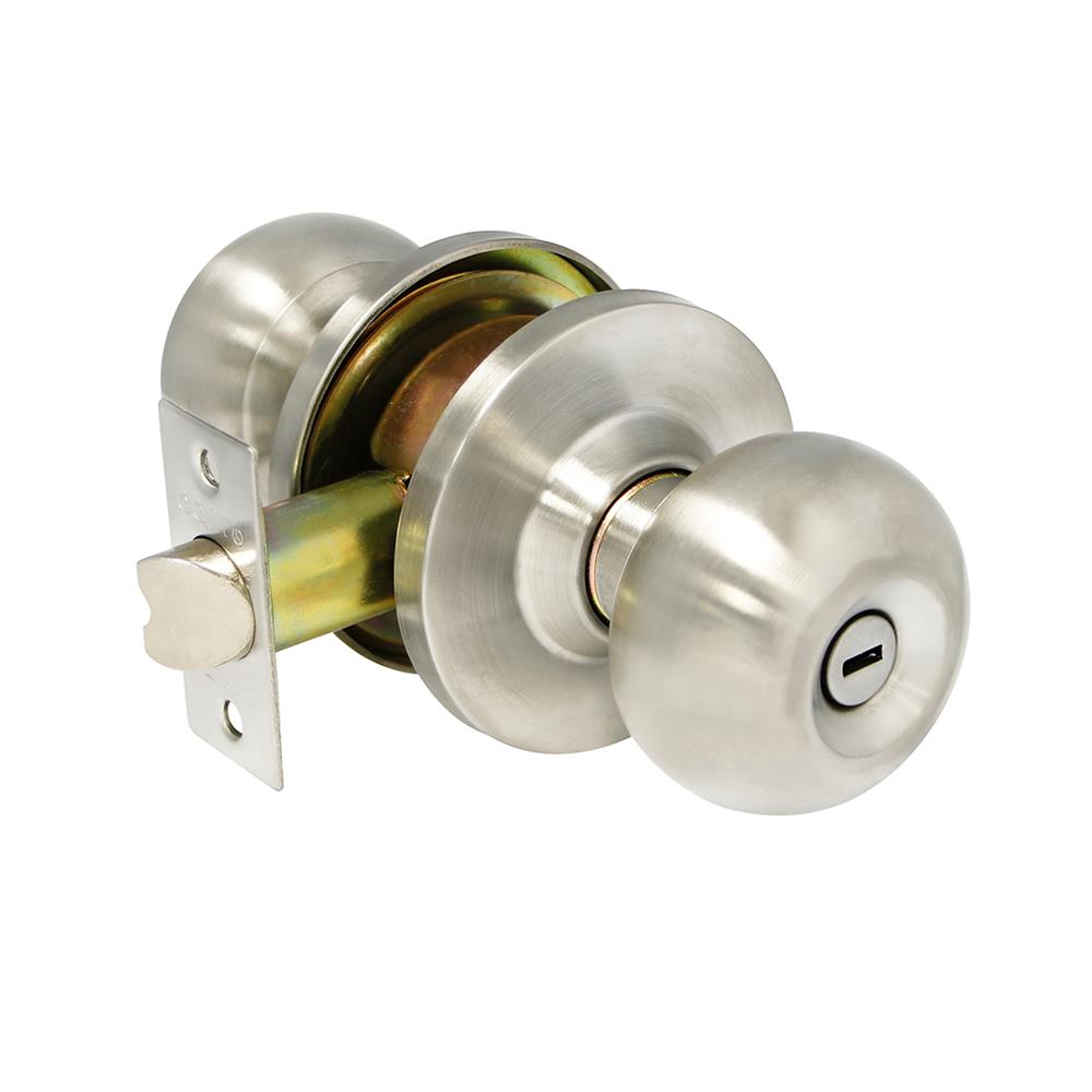 ลูกบิดห้องน้ำ หัวจัน COLT 25402 สีสเตนเลส