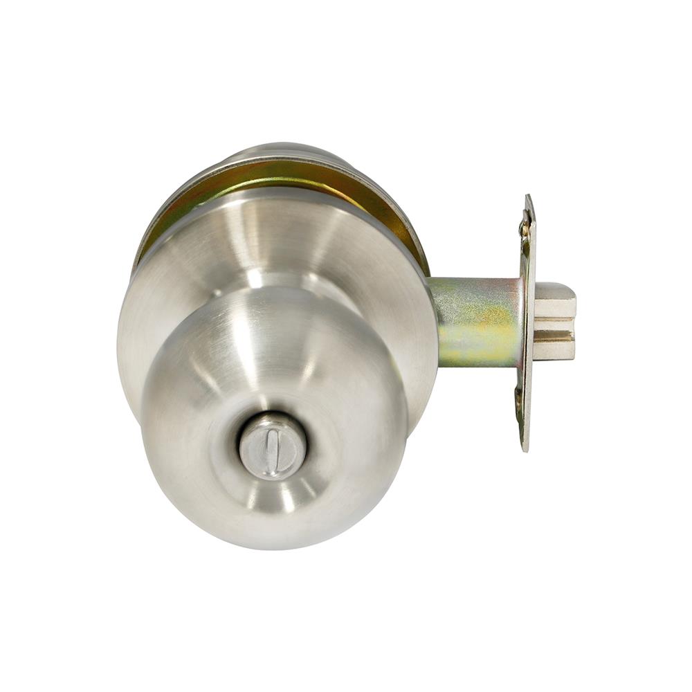 ลูกบิดห้องน้ำ หัวจัน COLT 25402 สีสเตนเลส