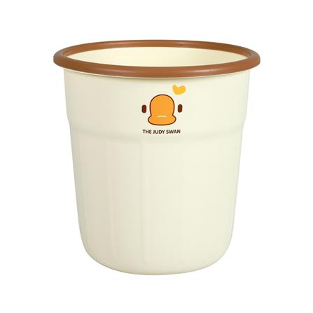 ถังขยะกลม ACCO DUCKY 9.5 ลิตร สีครีม_1