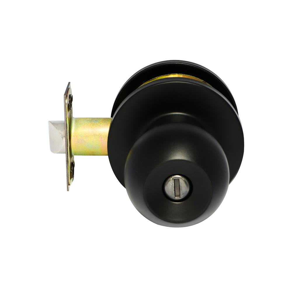 ลูกบิดห้องน้ำ หัวกลม COLT 6322-302 สีดำ