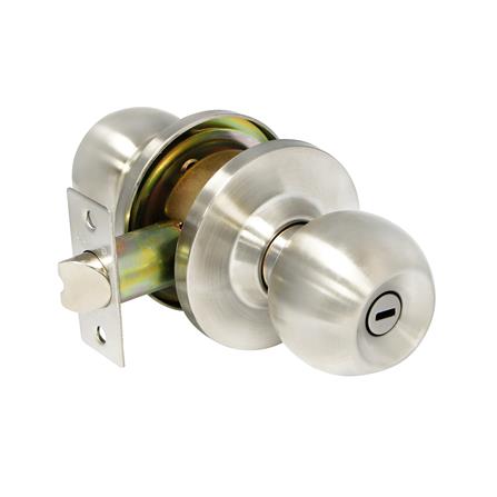 ลูกบิดห้องน้ำ หัวกลม COLT 26502 สีสเตนเลส_1