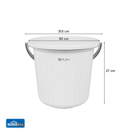 ชุดถังน้ำ PLIM VIVE 10 ลิตร สีขาว_6