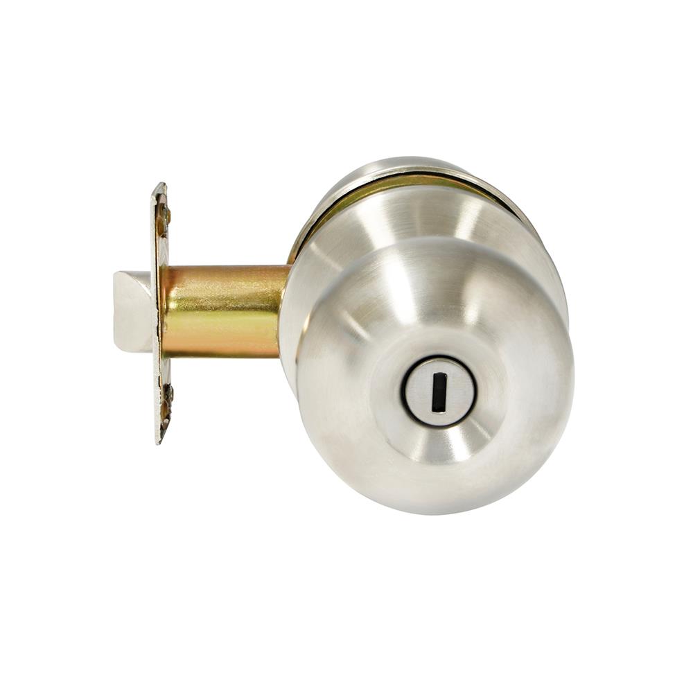 ลูกบิดห้องน้ำ หัวจัน COLT 24502 สีสเตนเลส