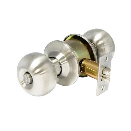 ลูกบิดห้องน้ำ หัวจัน COLT 24502 สีสเตนเลส_0