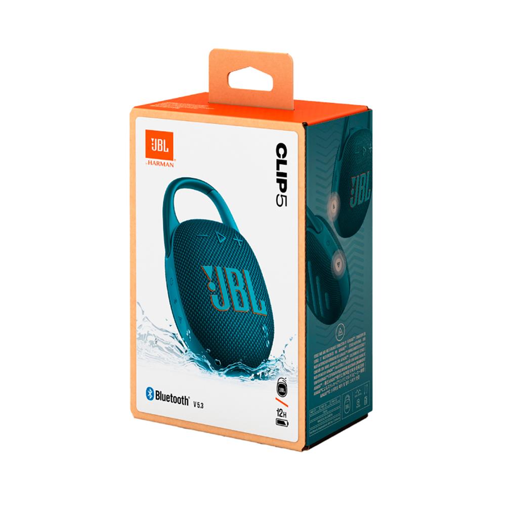 ลำโพงบลูทูธ JBL CLIP 5 สีน้ำเงิน