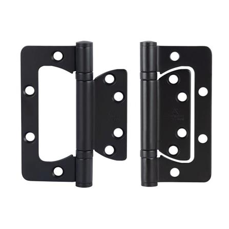 บานพับ 4X3 นิ้ว X 2 มม. HAFELE 483.02.307 ไม่เซาะร่อง สีดำ แพ็ก 2 ชิ้น_1