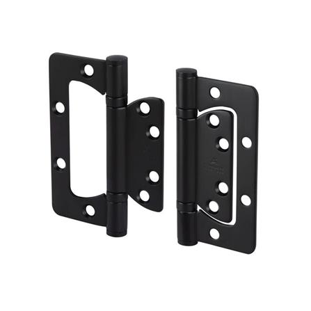 บานพับ 4X3 นิ้ว X 2 มม. HAFELE 483.02.307 ไม่เซาะร่อง สีดำ แพ็ก 2 ชิ้น_2