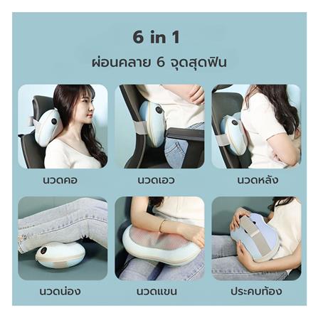 เครื่องนวดไฟฟ้า BREO BACK M1 สีฟ้า_2