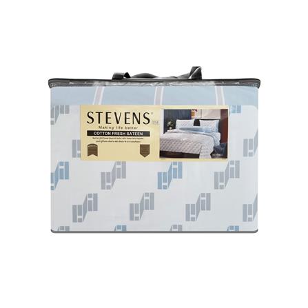 ชุดผ้าปูที่นอน 6 ฟุต 6 ชิ้น STEVENS COTTON FRESH SATEEN BN21_4