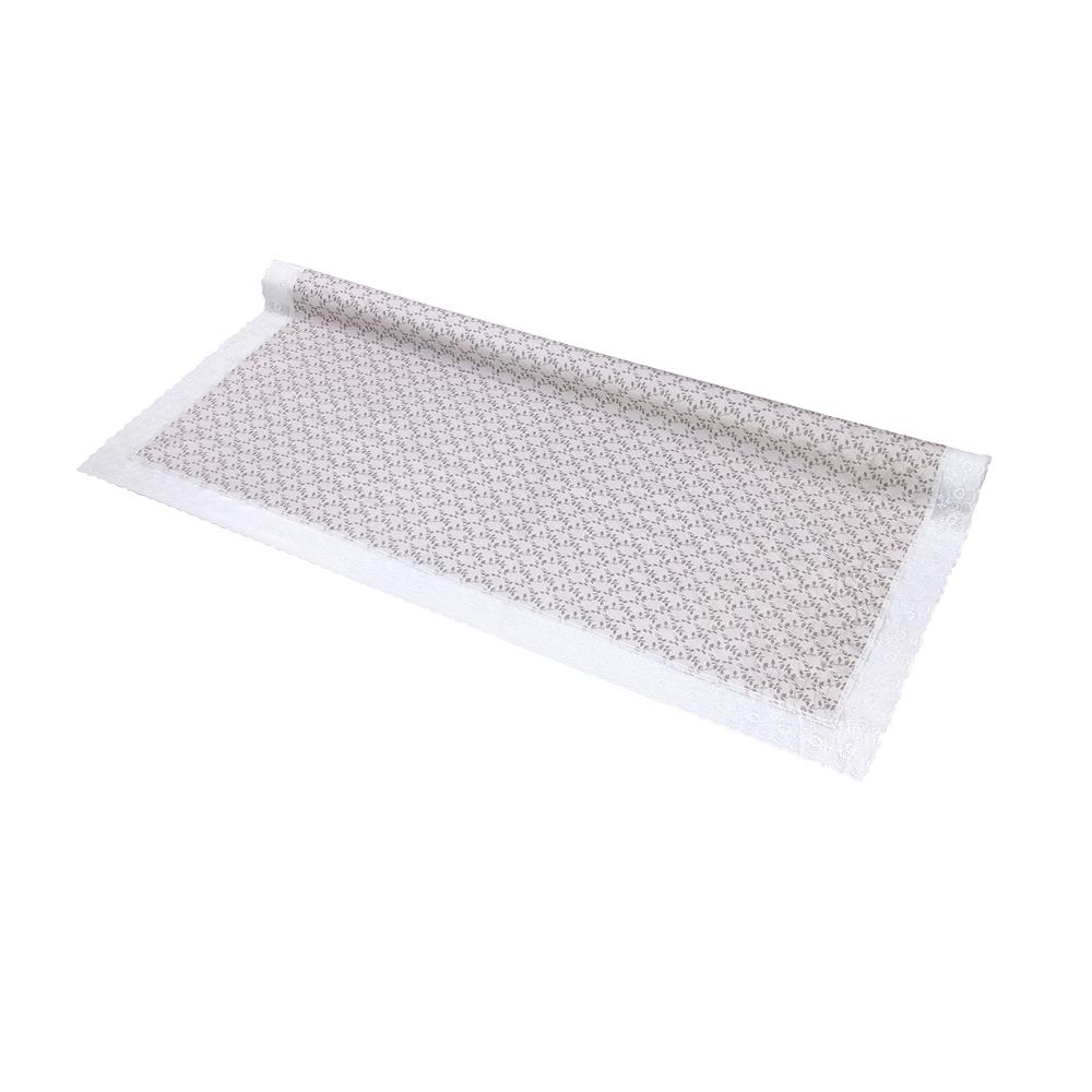 ผ้าปูโต๊ะลูกไม้ PVC 152x228 ซม. MEIWA VINE