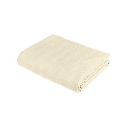 ผ้าปูที่นอน PICASSO MICRO SATIN 84X110 นิ้ว ลายริ้ว สี CREAM_1