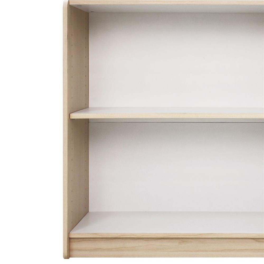 ตู้เตี้ย 2 บานเปิด OYAKOO AUSTIN สีขาว/โอ๊ค