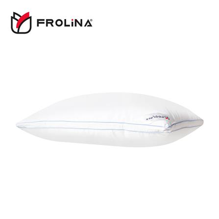หมอนหนุน ไมโครไฟเบอร์ FROLINA WELLNESS GUARD MEDIUM 19x29 นิ้ว สีขาว_0