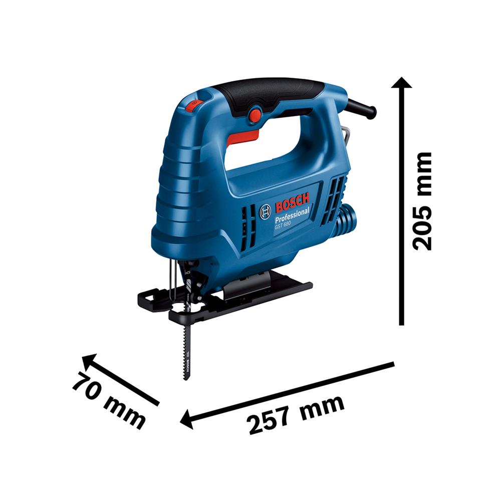 เลื่อยจิ๊กซอว์ BOSCH GST680 500 วัตต์