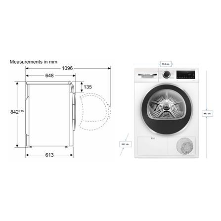 เครื่องอบผ้าฝาหน้า BOSCH WPG24100TH 9 กก._4