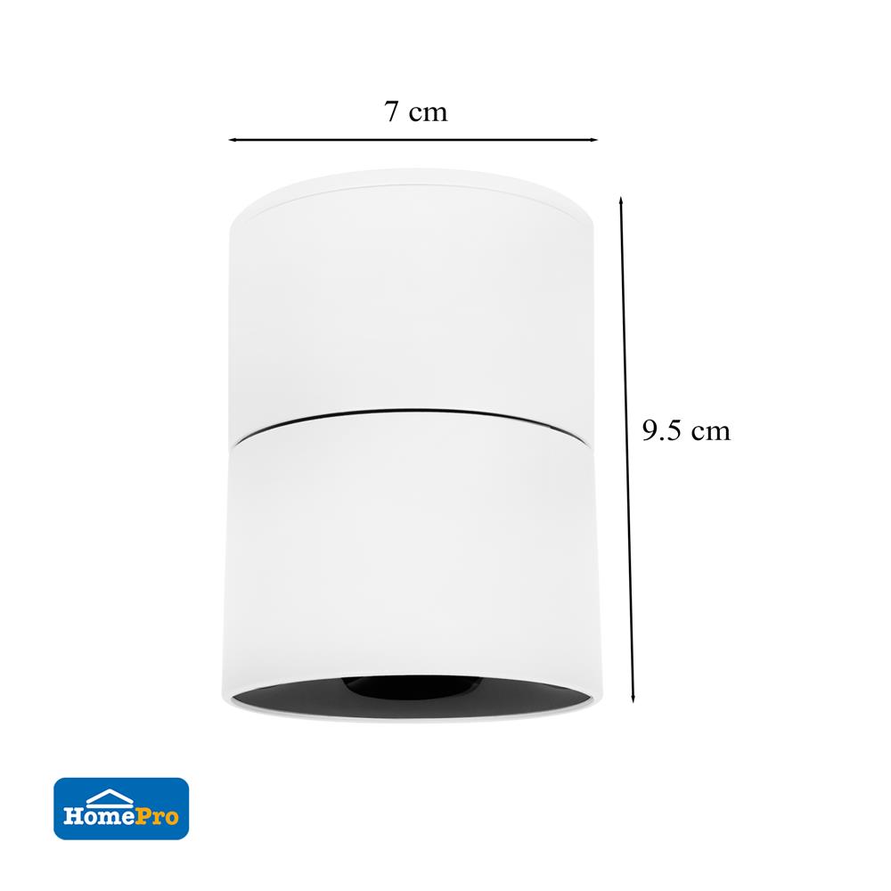 ดาวน์ไลท์ LED CARINI ZR-DP13 2.7 นิ้ว 8 วัตต์ DAYLIGHT/COOL WHITE/WARM WHITE สีขาว