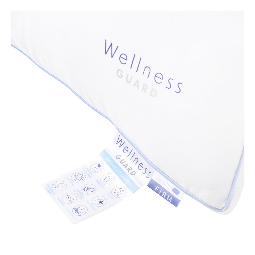หมอนหนุน ไมโครไฟเบอร์ FROLINA WELLNESS GUARD FIRM 19x29 นิ้ว สีขาว