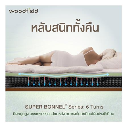 ที่นอน 3.5 ฟุต WOODFIELD NEON I พร้อมหมอนหนุน 1 ชิ้น_9