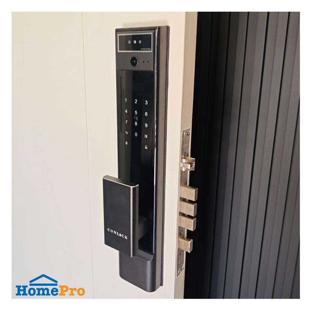 กลอนดิจิตอล CONLOCK CL-X60 สีดำ