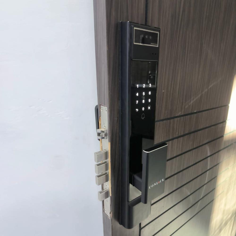 กลอนดิจิตอล CONLOCK CL-X60 สีดำ