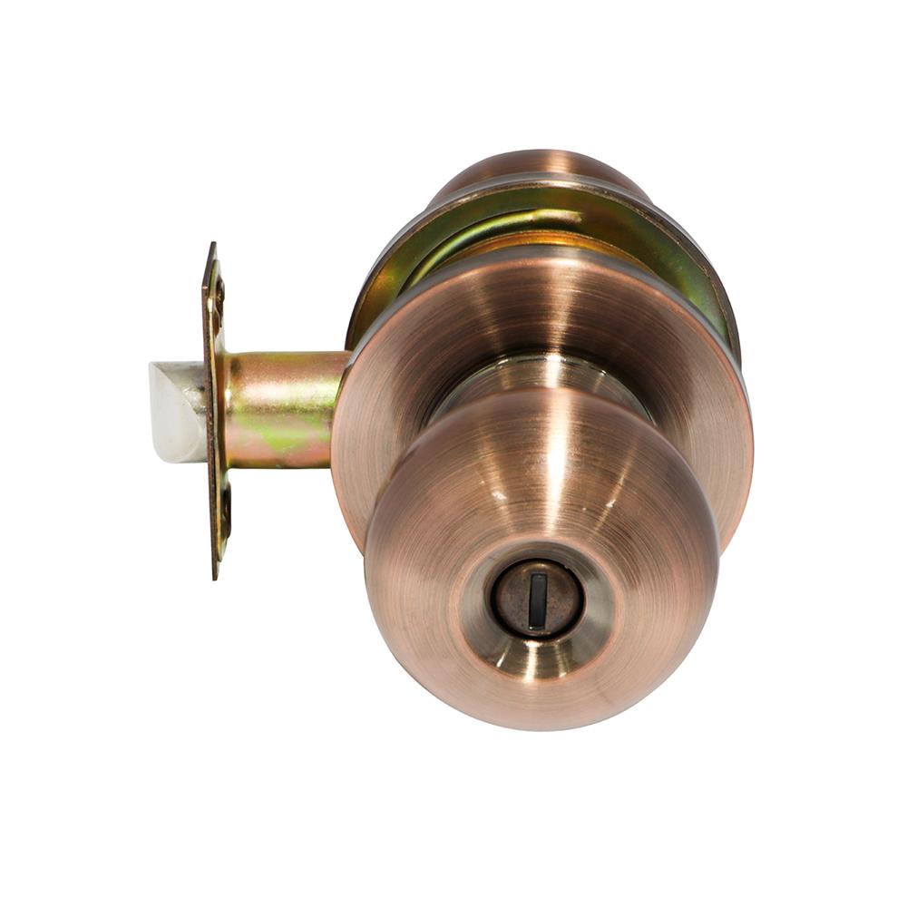 ลูกบิดห้องน้ำ หัวจัน COLT 5322-302 สีทองแดงรมดำ