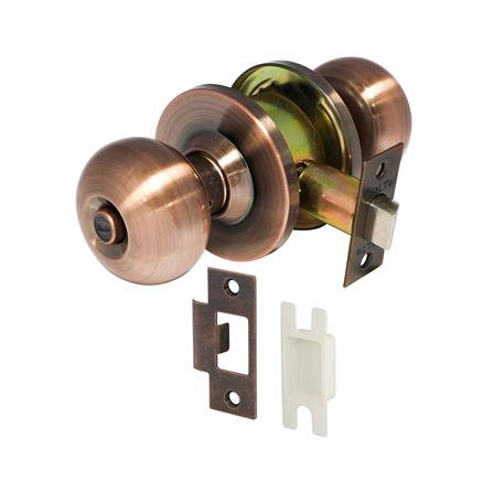 ลูกบิดห้องน้ำ หัวจัน COLT 5322-302 สีทองแดงรมดำ_1