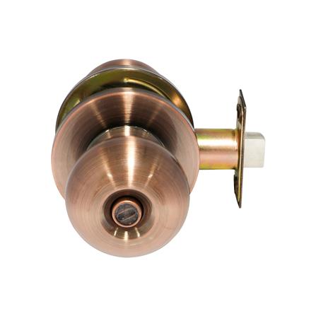 ลูกบิดห้องน้ำ หัวจัน COLT 5322-302 สีทองแดงรมดำ_3