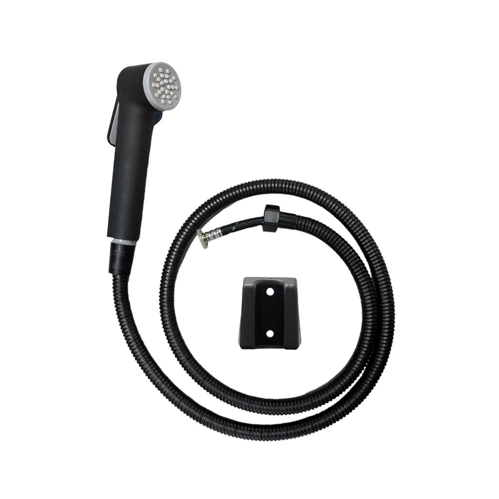 สายฉีดชำระครบชุด KUDOS K4100159 สีดำ