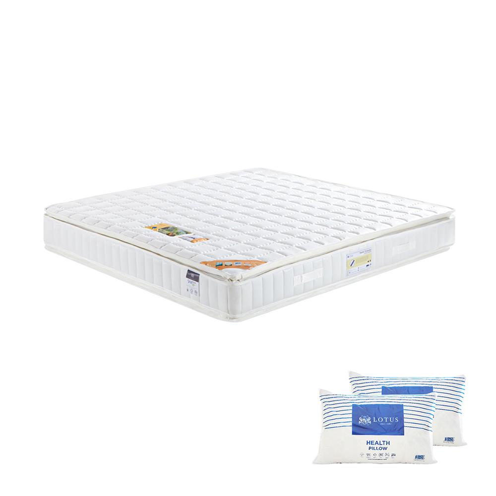 ที่นอน 5 ฟุต LOTUS MARTIN พร้อมหมอนหนุน 2 ชิ้น