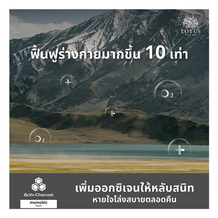 ที่นอน 3.5 ฟุต LOTUS POLLUX I พร้อมหมอนหนุน 1 ชิ้น_9