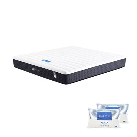 ที่นอน 6 ฟุต LOTUS POLLUX I พร้อมหมอนหนุน 2 ชิ้น_0