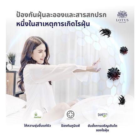 ที่นอน 6 ฟุต LOTUS POLLUX I พร้อมหมอนหนุน 2 ชิ้น_4