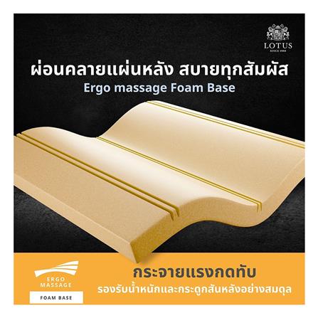 ที่นอน 6 ฟุต LOTUS POLLUX I พร้อมหมอนหนุน 2 ชิ้น_6
