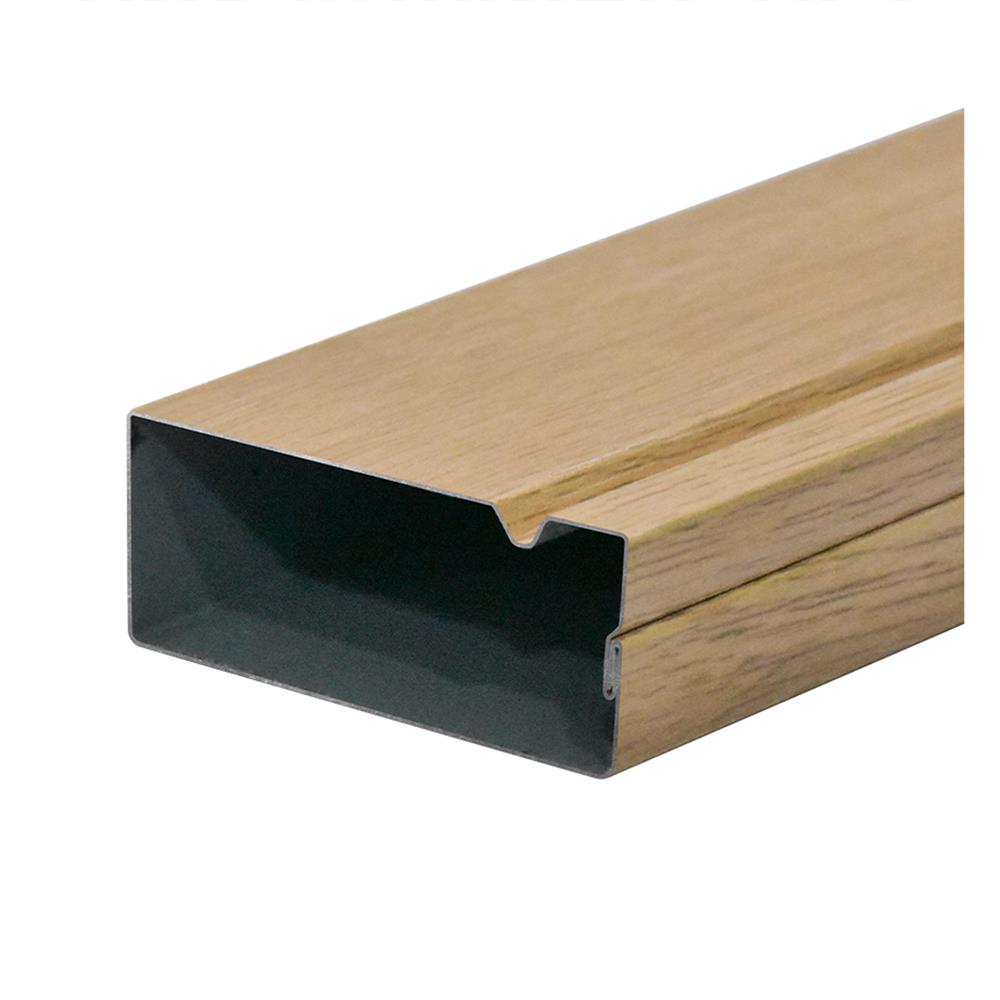 ระแนงเหล็กเคลือบลายไม้ ARON 2 นิ้ว สีบีช