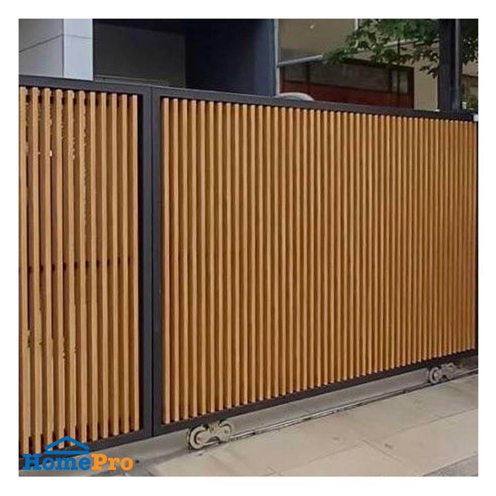 ระแนงเหล็กเคลือบลายไม้ ARON 2 นิ้ว สีบีช