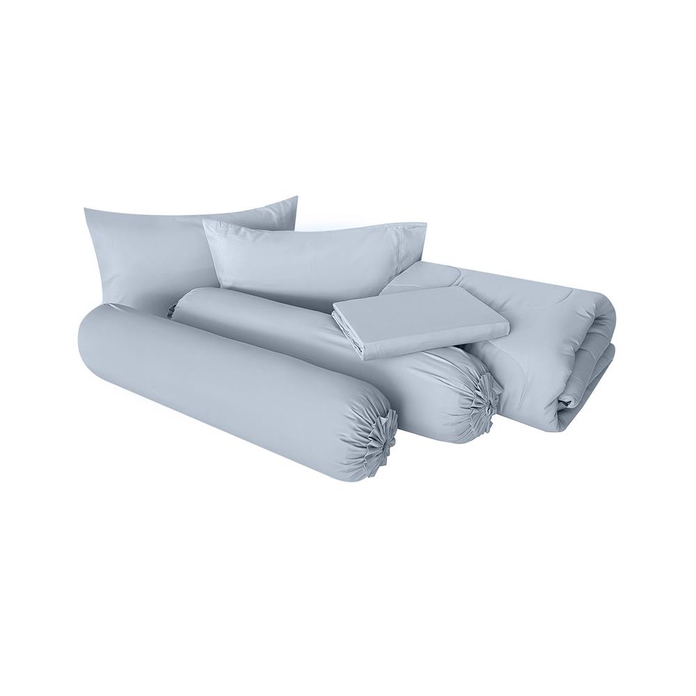 ชุดผ้าปูที่นอน 6 ฟุต 6 ชิ้น STEVENS SOFTEX ON15BL