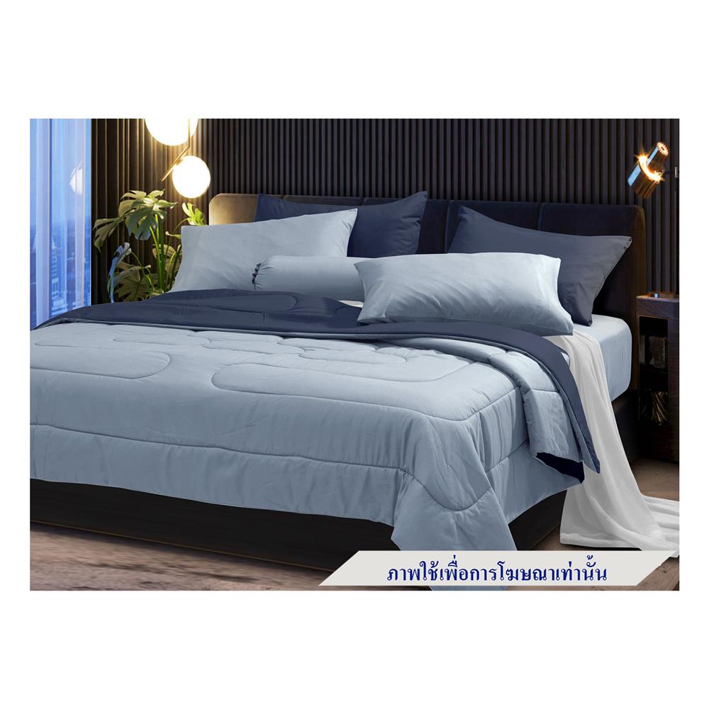 ชุดผ้าปูที่นอน 6 ฟุต 6 ชิ้น STEVENS SOFTEX ON15BL