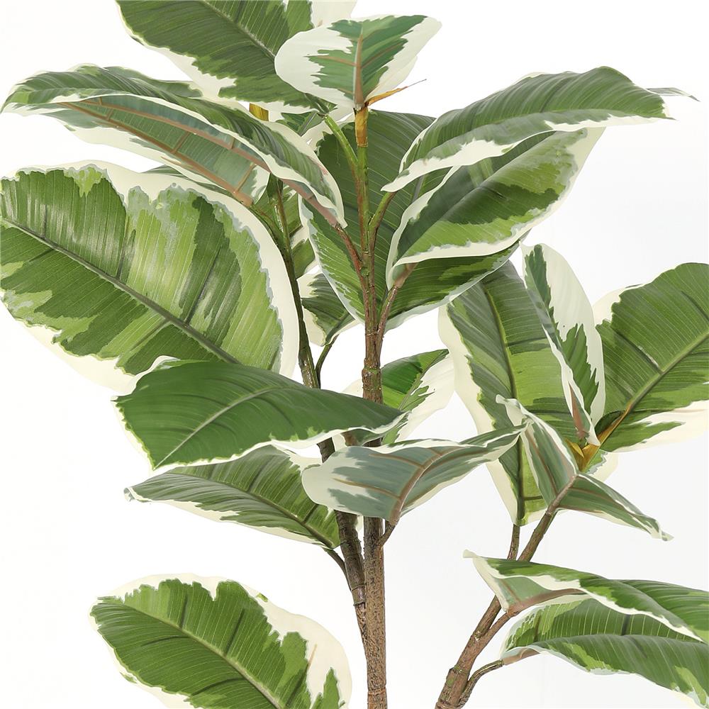 ต้นยางอินเดียใบด่างประดิษฐ์ SPRING 92 ซม.