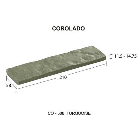 กระเบื้อง KENZAI 2.5x8 นิ้ว โคโลราโด้ สีเทอร์ควอยส์_3