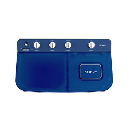 เครื่องซักผ้า 2 ถัง HITACHI LTT 12JWT PFB 12 กก. สีขาวฟ้า_3