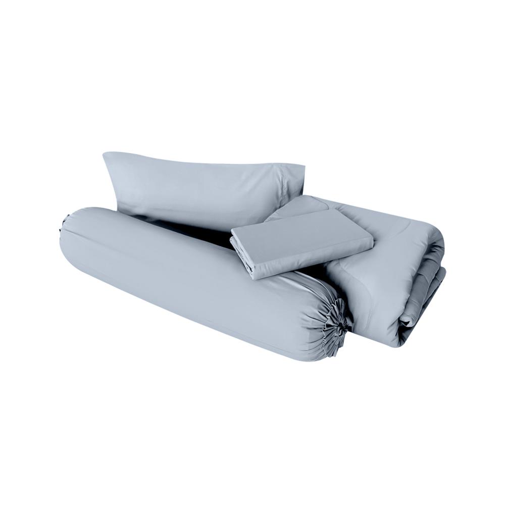 ชุดผ้าปูที่นอน 3.5 ฟุต 4 ชิ้น STEVENS SOFTEX ON15BL