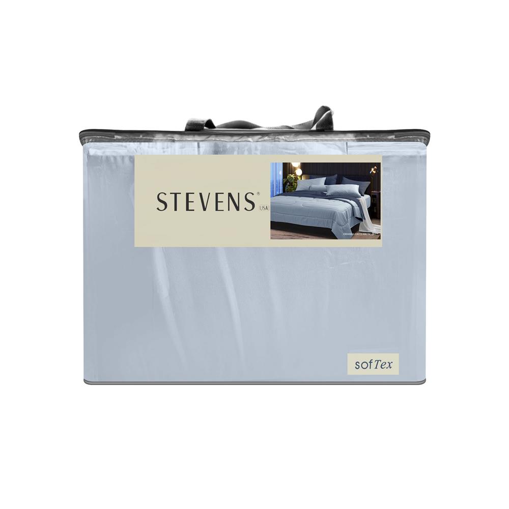 ชุดผ้าปูที่นอน 3.5 ฟุต 4 ชิ้น STEVENS SOFTEX ON15BL